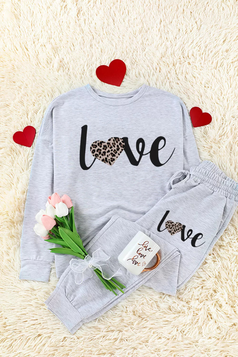 Love Leopard Print Set